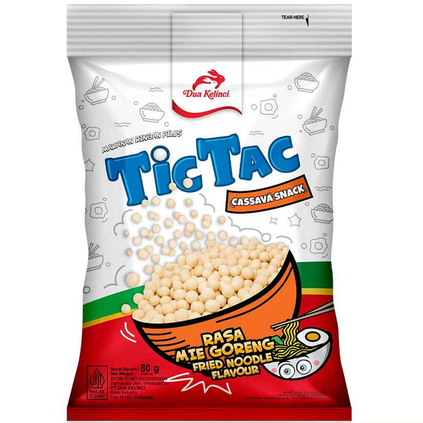 

DUA KELINCI Snack Pilus Tic Tac Mie Goreng 80gr