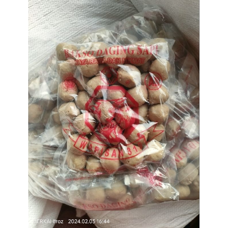 

Bakso Warisan AB isi 50pcs UK 600g