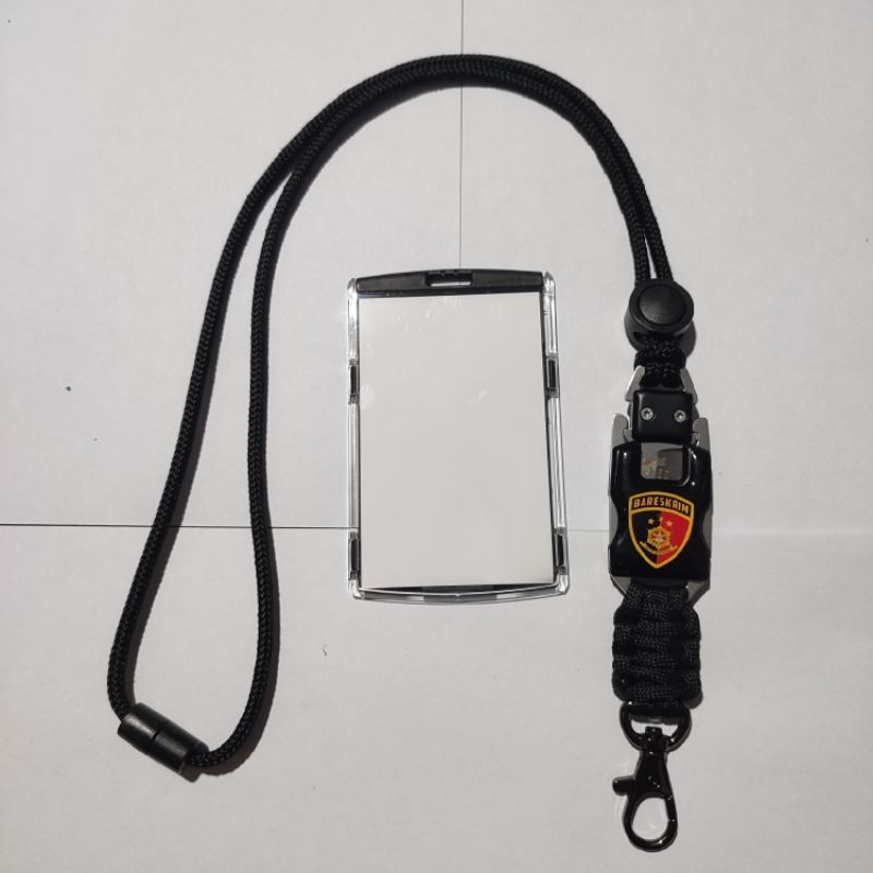 

Lanyard ID Card Logo Bareskrim/Reserse | Gantungan Holder ID Card