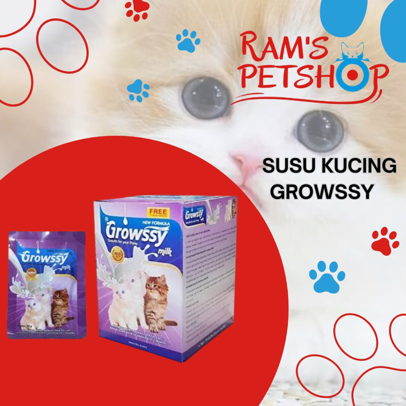 SUSU KUCING GROWSSY / SUSU ANAK KUCING / SUSU KUCING MURAH