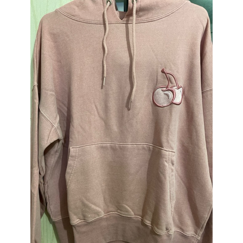 HOODIE KIRSH CHERRY PINK ORIGINAL PRELOVED