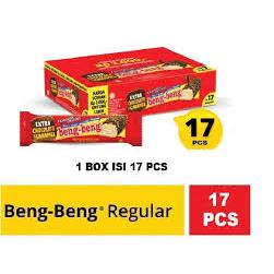 

QH Beng Beng Chocolate 1 Box Isi 17 Pcs Baru & Original