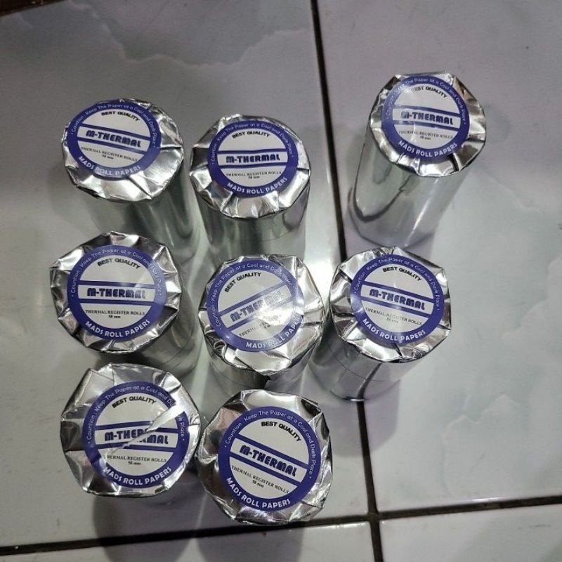 

kertas m- thermal, kertas struk uk 58mm hrg per pcs