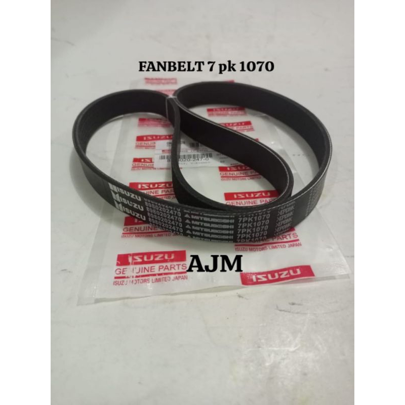 fan belt ISUZU TRAGA / DMAX 2.5 7pk 1070