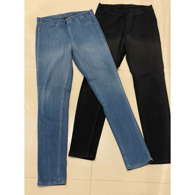 Celana panjang legging wanita nyaman preloved Uniqlo