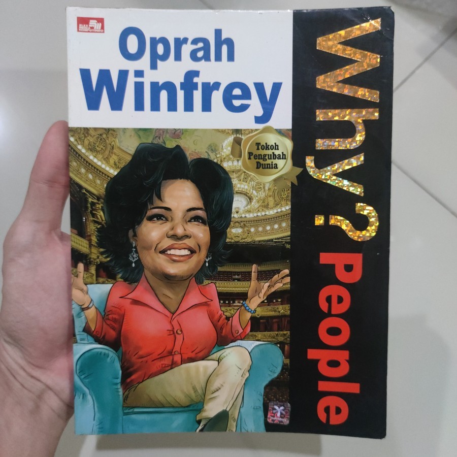 BEKAS ORIGINAL - Buku Why? People - Oprah Winfrey - Tokoh Pengubah Dunia