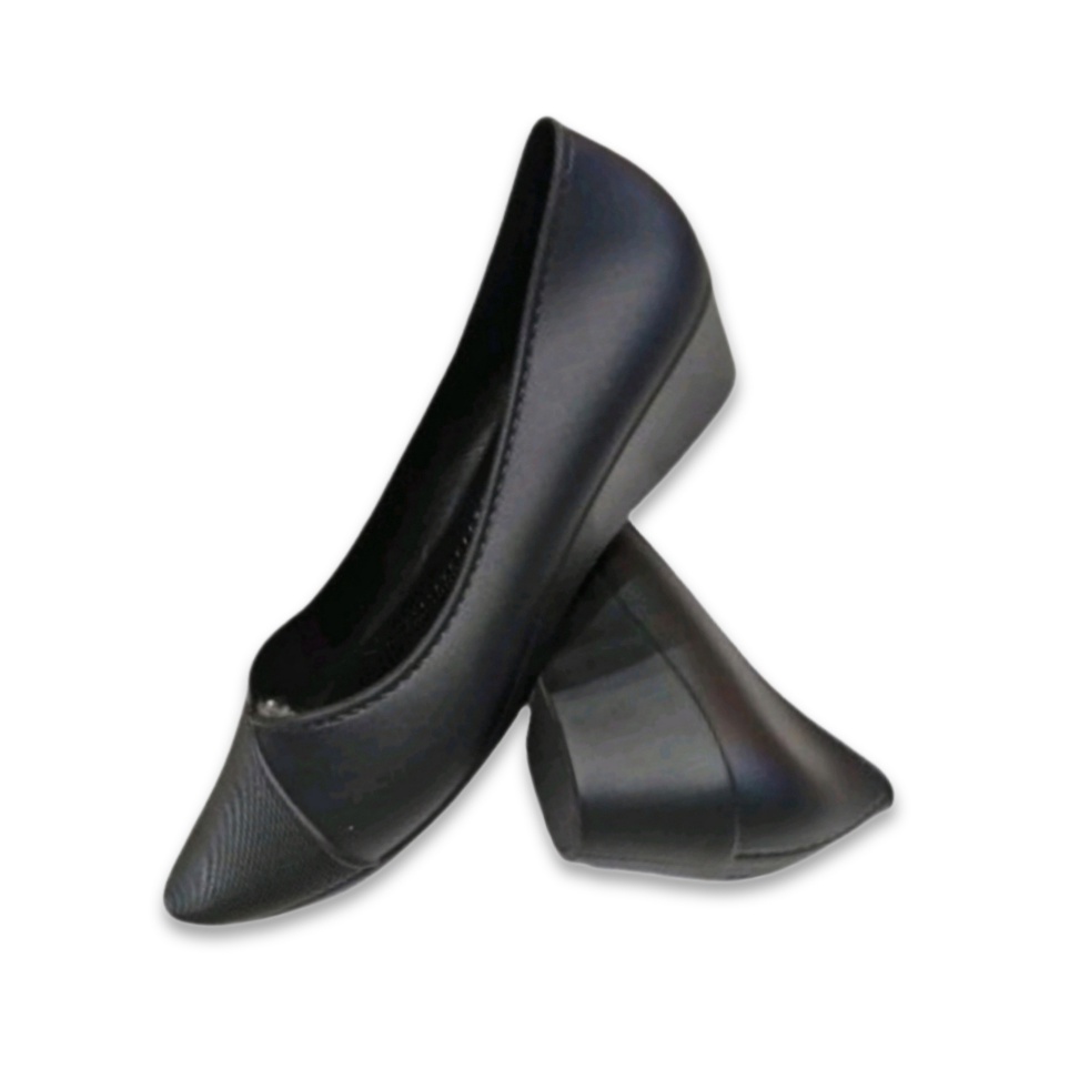 KODE U1G Sepatu Wedges Wanita Sepatu Karet Jelly Shoes Fuhaha