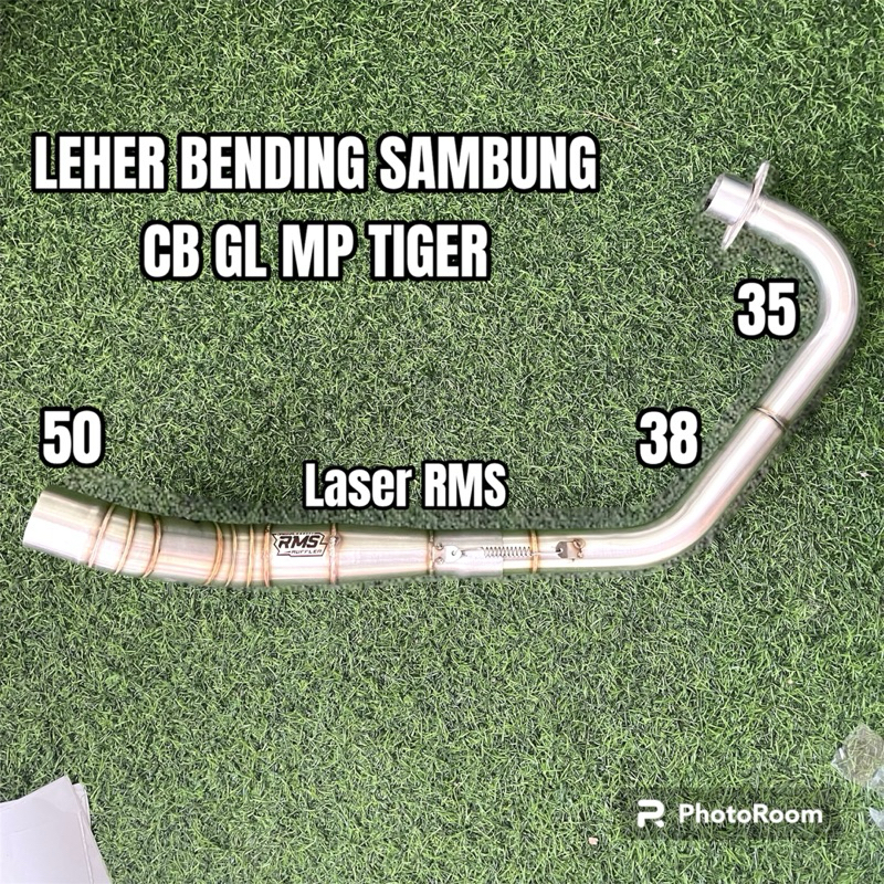 leher cb gl mp tiger sambung 35 38 50 original rms muffler