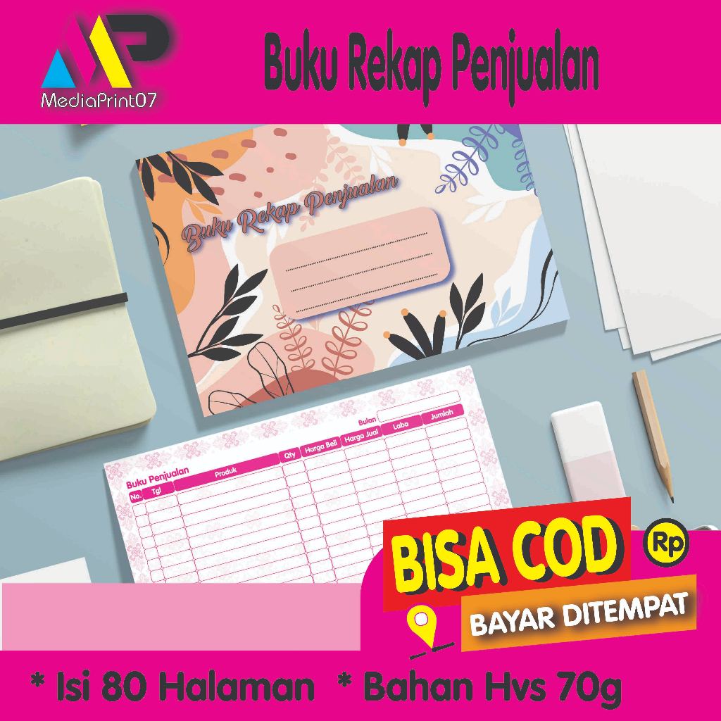 

BUKU REKAP PENJUALAN ONLINE SHOP