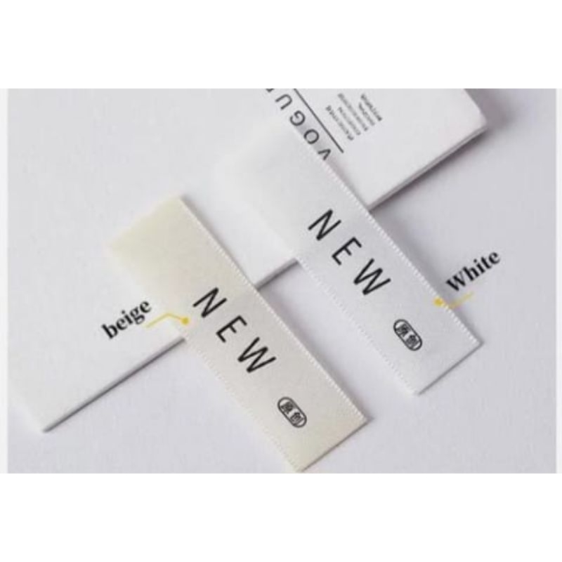 

Label Baju/ Label Hijab /Label woven damask Subtitute