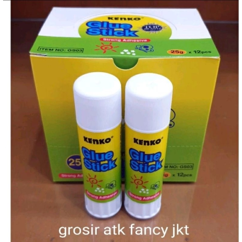 

HenJO Lem Kertas Glue Stick Kenko 25 gr GS03 Besar