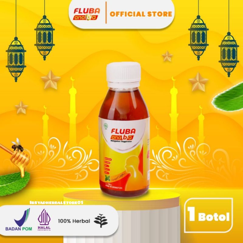 

Fluba Anaba Madu Herbal MelegakanTenggorokan 1 Botol - 130 ml