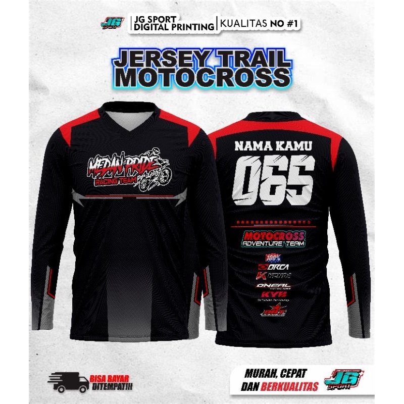 Jersey TRAIL TRABAS Custom Desain