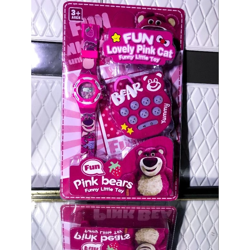 FHD Jam tangan Anak Gratis POP IT