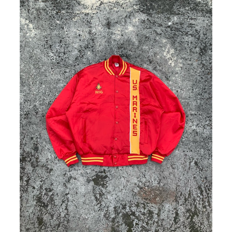 varsity satin