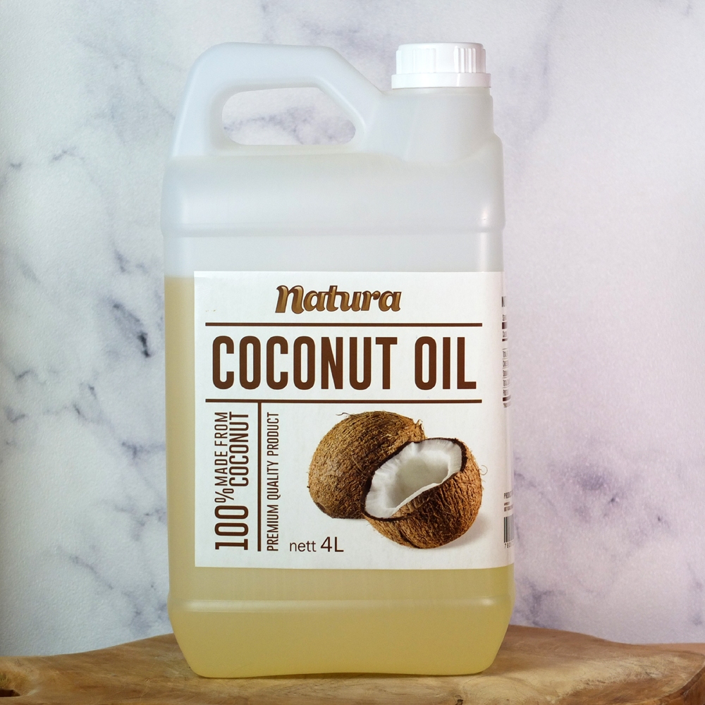 

Mezzaluna Minyak Kelapa Organik Mezzaluna NATURA 4L Organic Coconut Oil