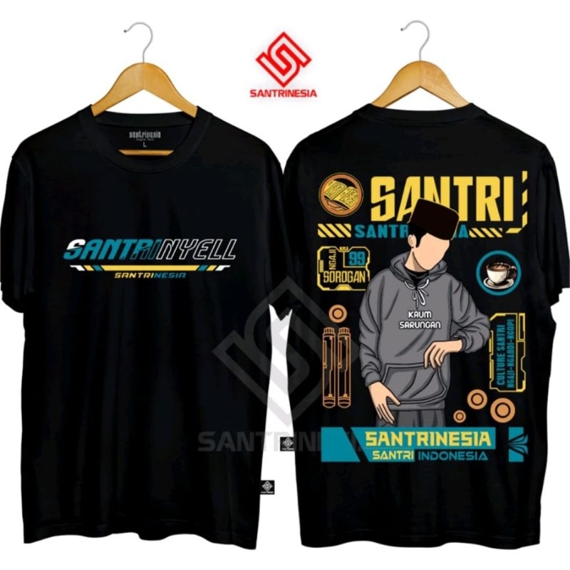 KAOS SANTRI NYELL SANTRI INDONESIA