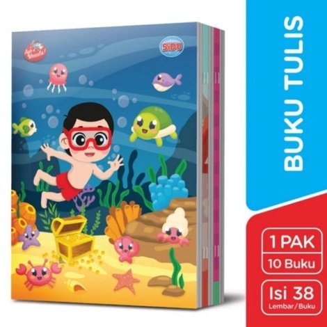 

1 PACK SIDU BUKU TULIS 38 LEMBAR 1pcs KODE V6V9