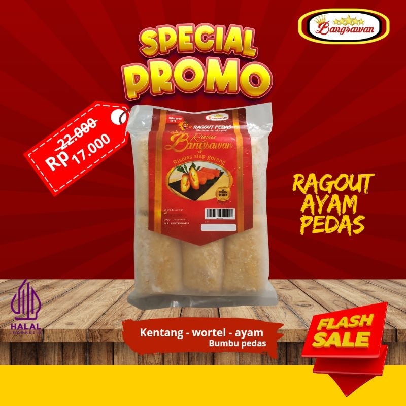 

FROZEN risoles rogut ayam pedas | risoles bangsawan isi 6pc khusus pengiriman Gojek/GRAB