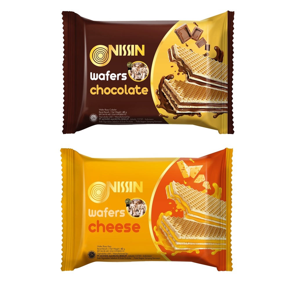 

Nissin Wafers Cheese / Chocolate 42gram