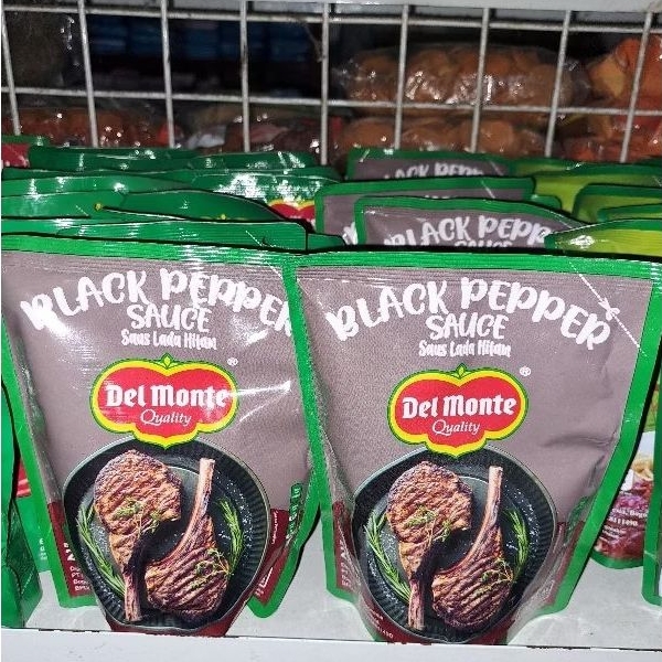

Saus Black Paper Del monte 250g / saus lada hitam