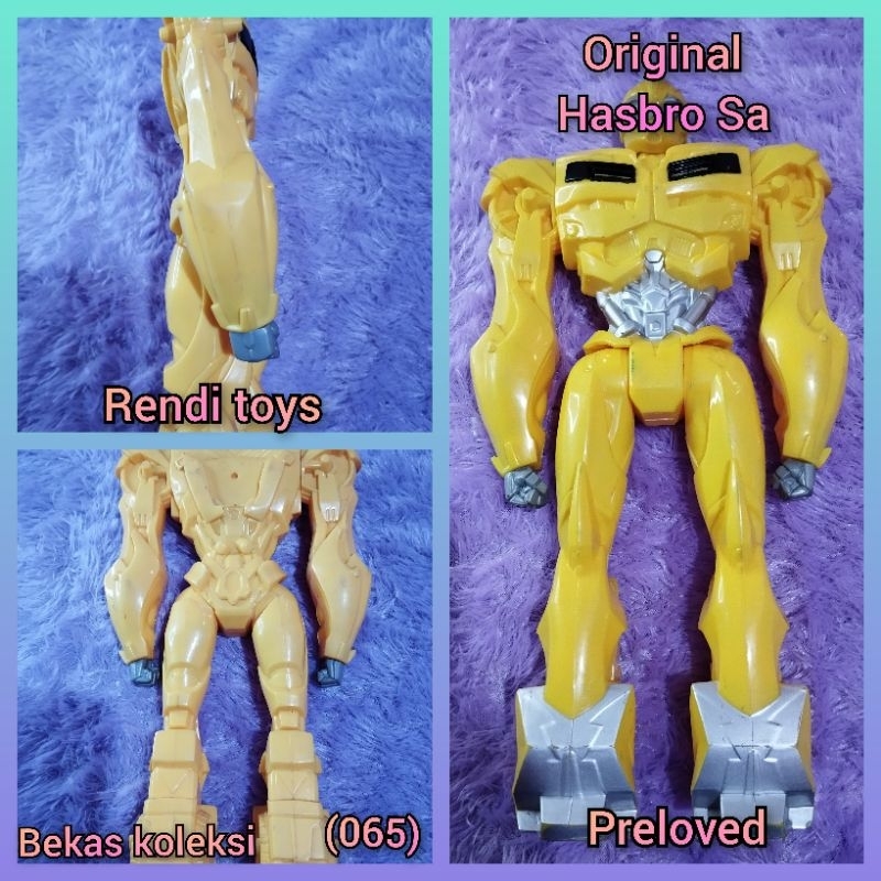 (065) Transformer Prime Bumblebee HASBRO Autobot  12"  Action Figure | Robot Bumblebee Hasbro | Rend