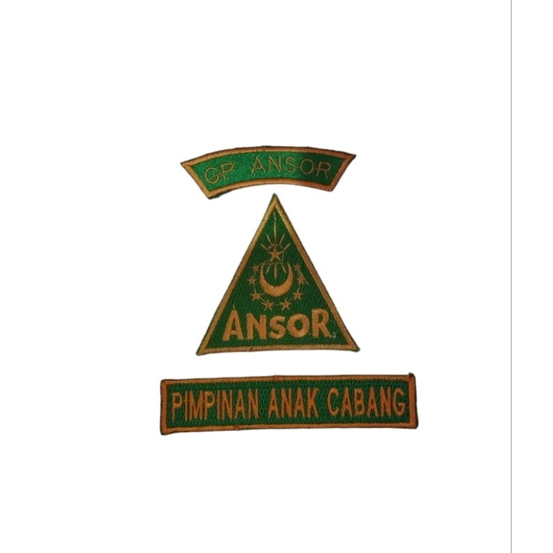 BED LOGO ANSOR BORDIR LOGO GP ANSOR