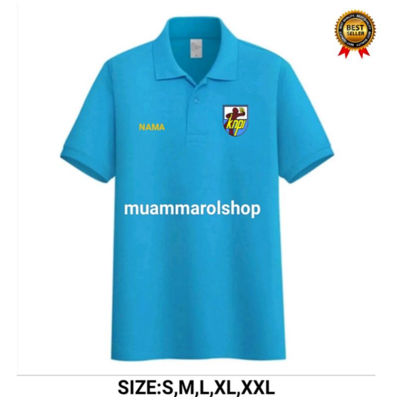 kaos polo KNPI kaos polo katun knpi bordir