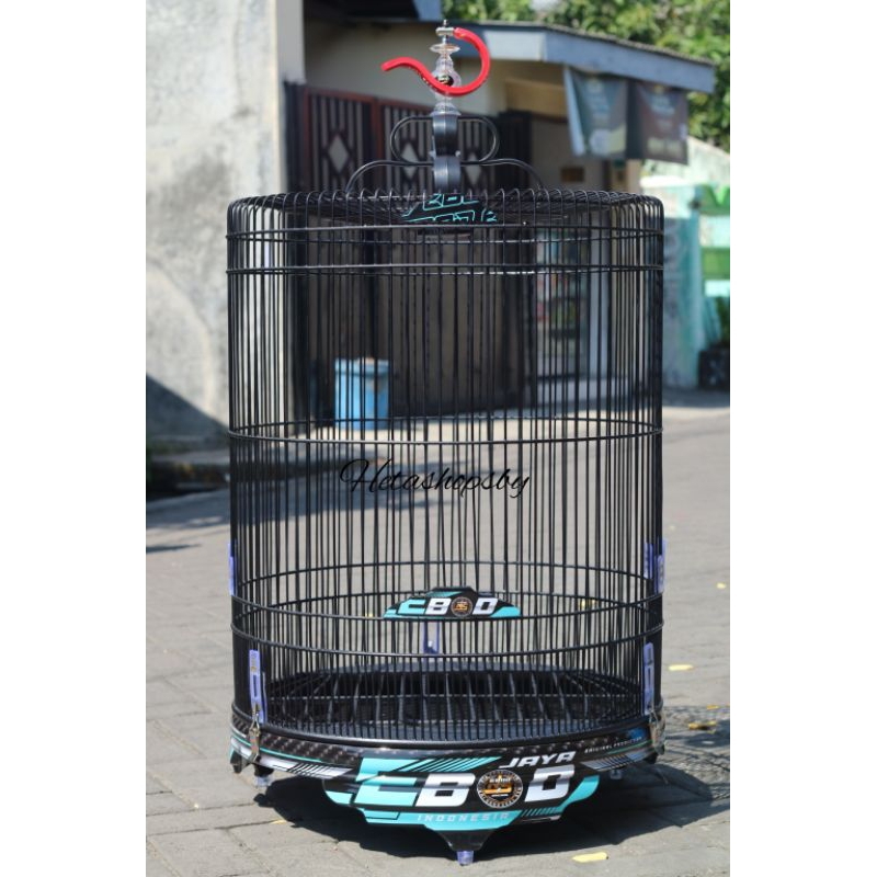 (KARGO) sangkar murai Ebod jaya tebok PVC decal ukuran no.2 (+-57) luar kota surabaya
