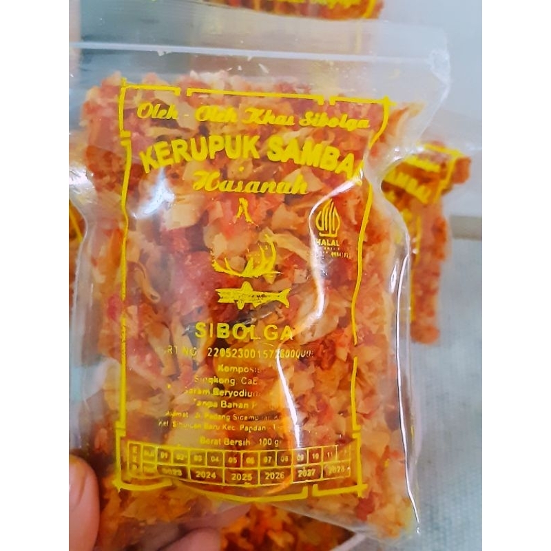 

Keripik Sambal ASLI Sibolga 100 gram