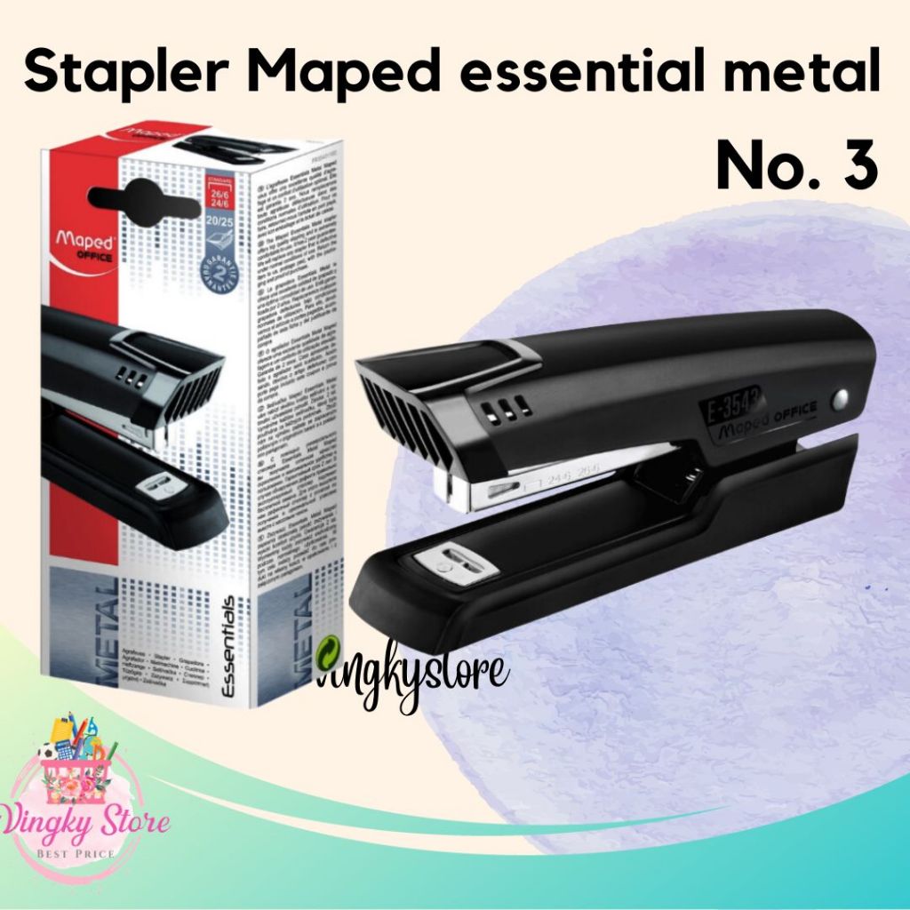 

Staples / Stapler Essential Metal No. 3 Maped
