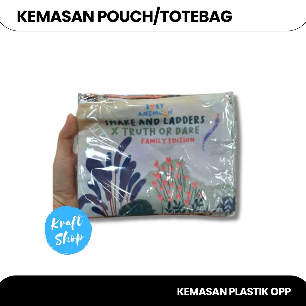 

Tambah kemasan Totebag/Pouch