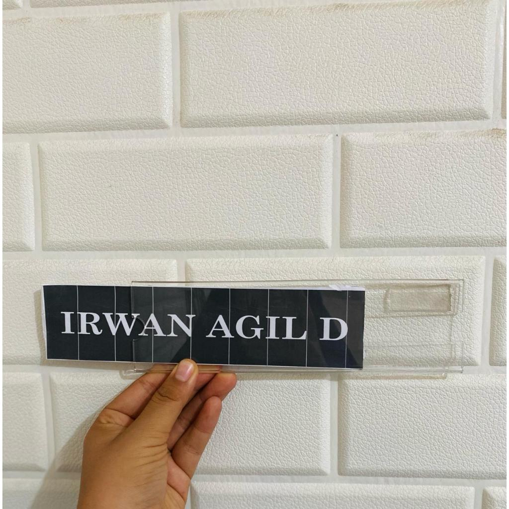 

Acrylic Label Name - Price Tag Nama Akrilik