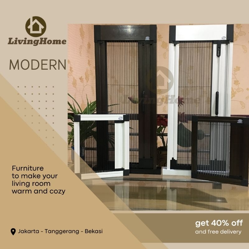 SERVICE FOLDING SCREEN / FOLDING SCREN PINTU / JENDELA / KAWAT NYAMUK