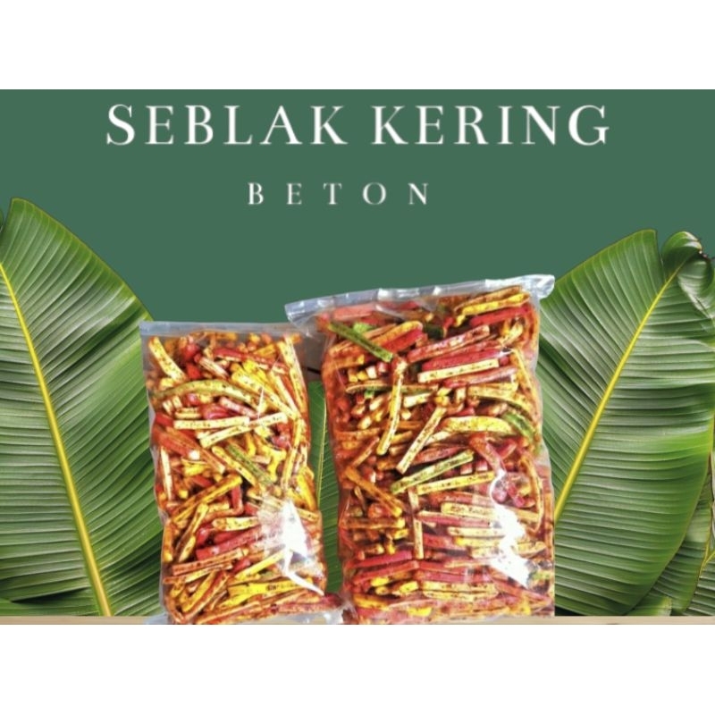 

SEBLAK KERING KRUPUK BETON DAUN JERUK 1KG