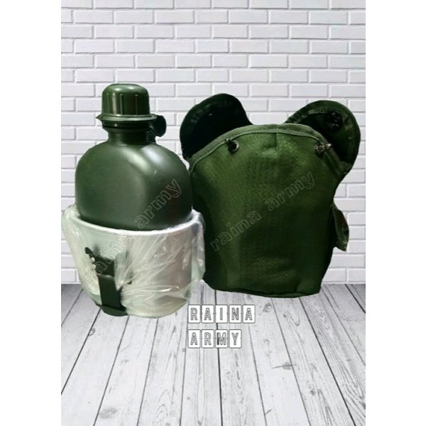 Veples Peples Tempat Minum Jatah Pembagian TNI Ready Hitam dan Hijau