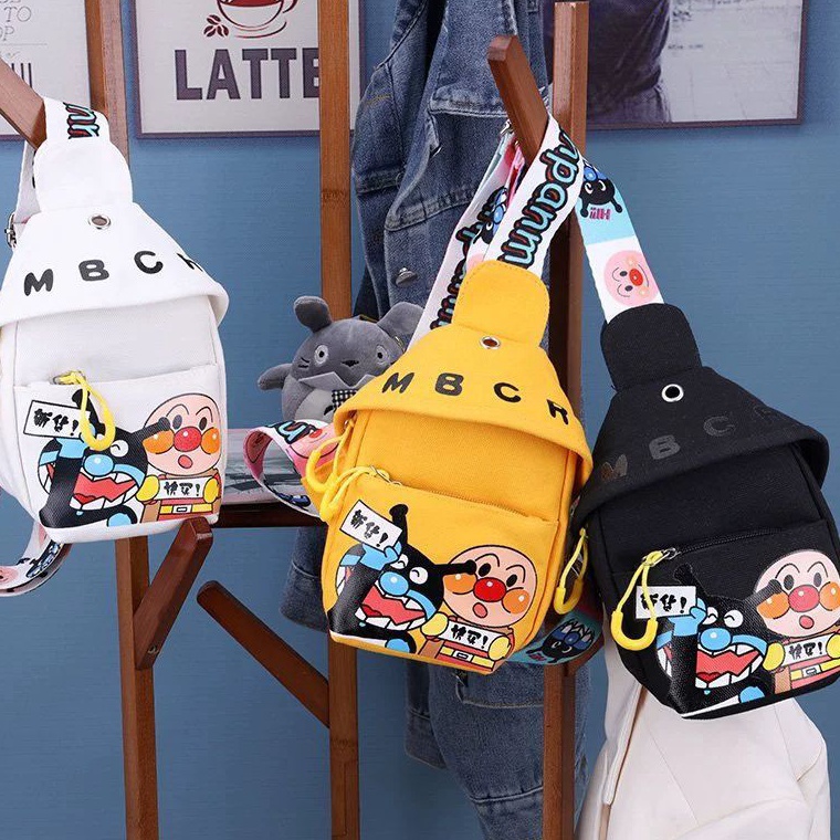 15 SHOP  WAIST BAG ANAK PEREMPUAN  LAKI  LAKI FASHION KOREA TAS DADA ANAK BAHAN KANVAS  TAS IMPORT l