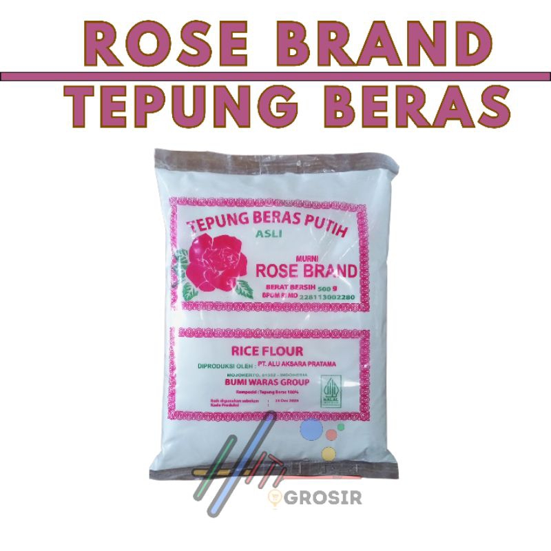 

Rose Brand Tepung Beras 500 gr