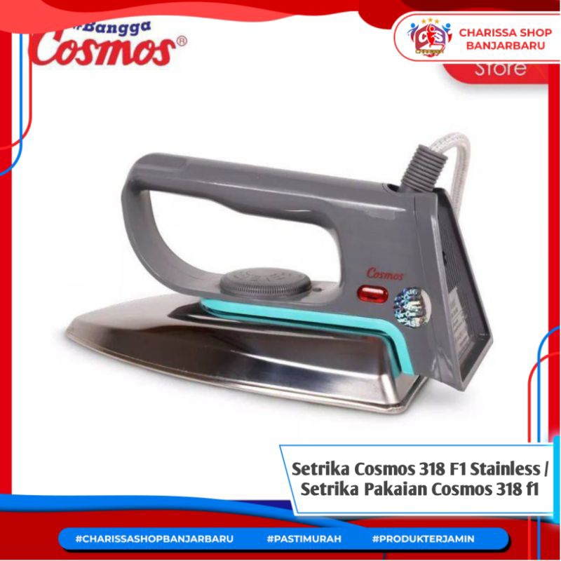 Setrika Listrik Cosmos Stainless Steel CIS 318 F1 / CIS 318 F1 / Iron Cosmos Setrika CIS 318 F1 / Se