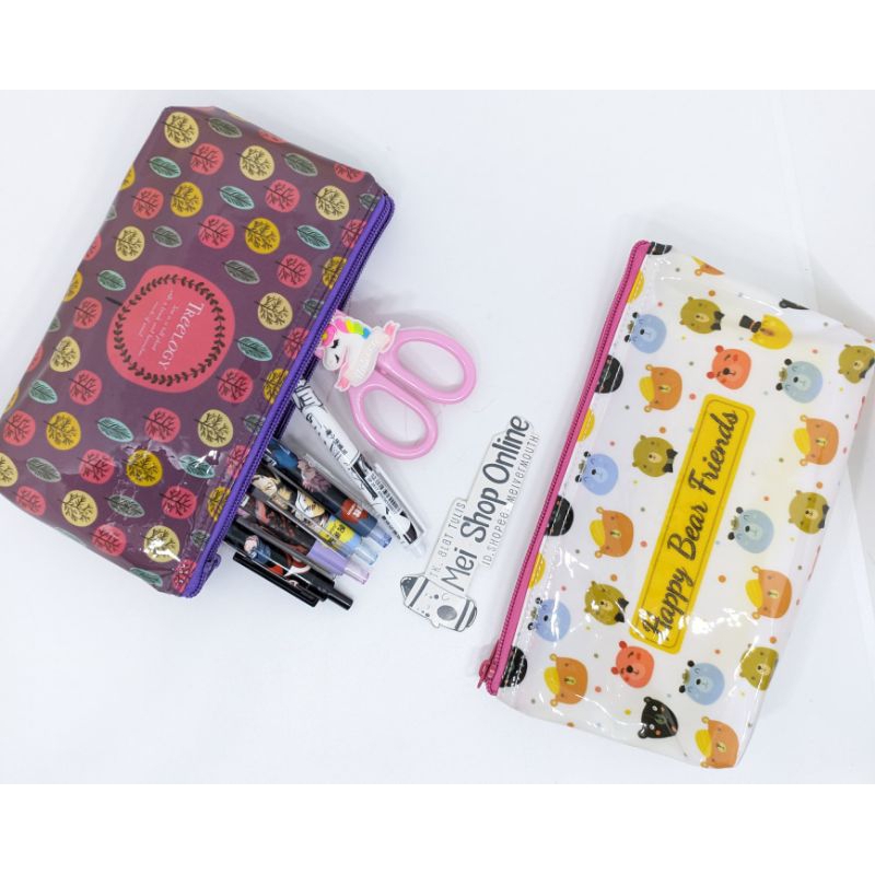 

TEMPAT PENSIL SLETING POUCH PVC MIX FANCY