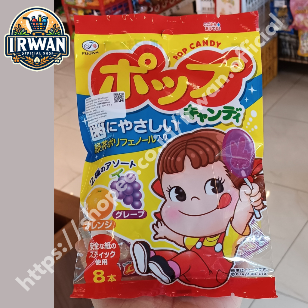 

Fujiya Pekochan Sweets Lollipop Candy Permen Lolly Pop Ori Jepang