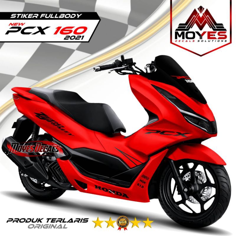 ( COD )Decal Honda PCX 160 polos Stiker Full Body