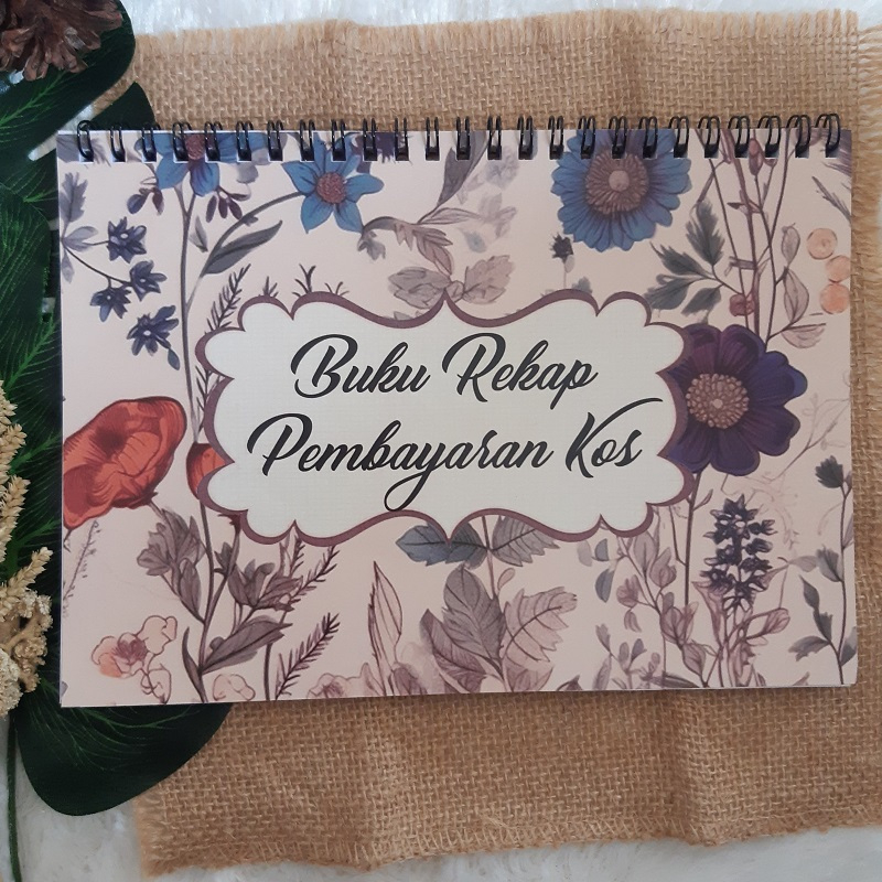 

BUKU REKAP PEMBAYARAN KOS UK 21,5X15,5CM JILID SPIRAL ISI 100 HAL - NON CUSTOM