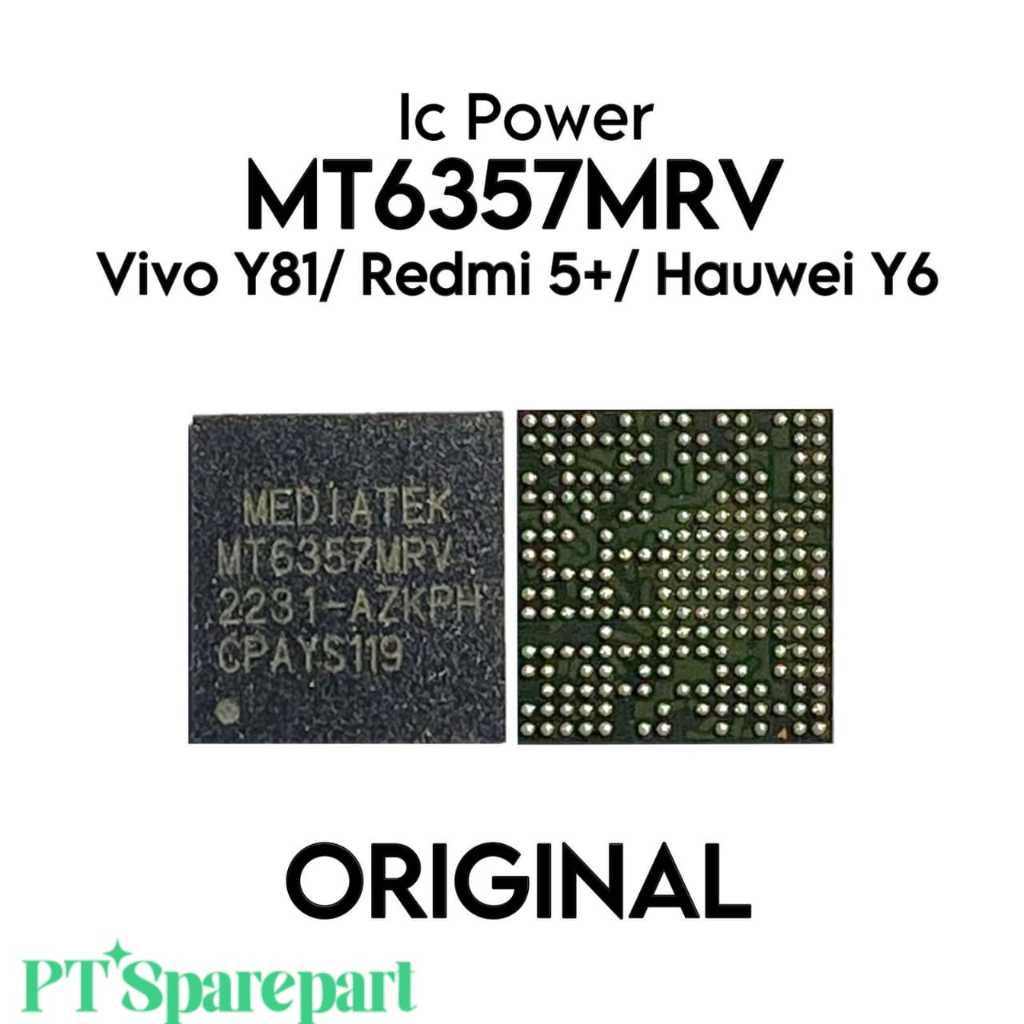 IC Power MT6357MRV / Vivo Y81 / Redmi 5+ / Huawei Y6 - Original NEW
