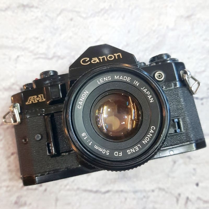 Kamera Analog Canon A1 Kit Lens