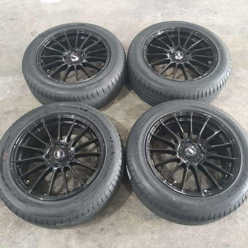 Velg Mobil Second Hsr Race Ring 17 pcd 5x114.3 + Ban 225 55 R17