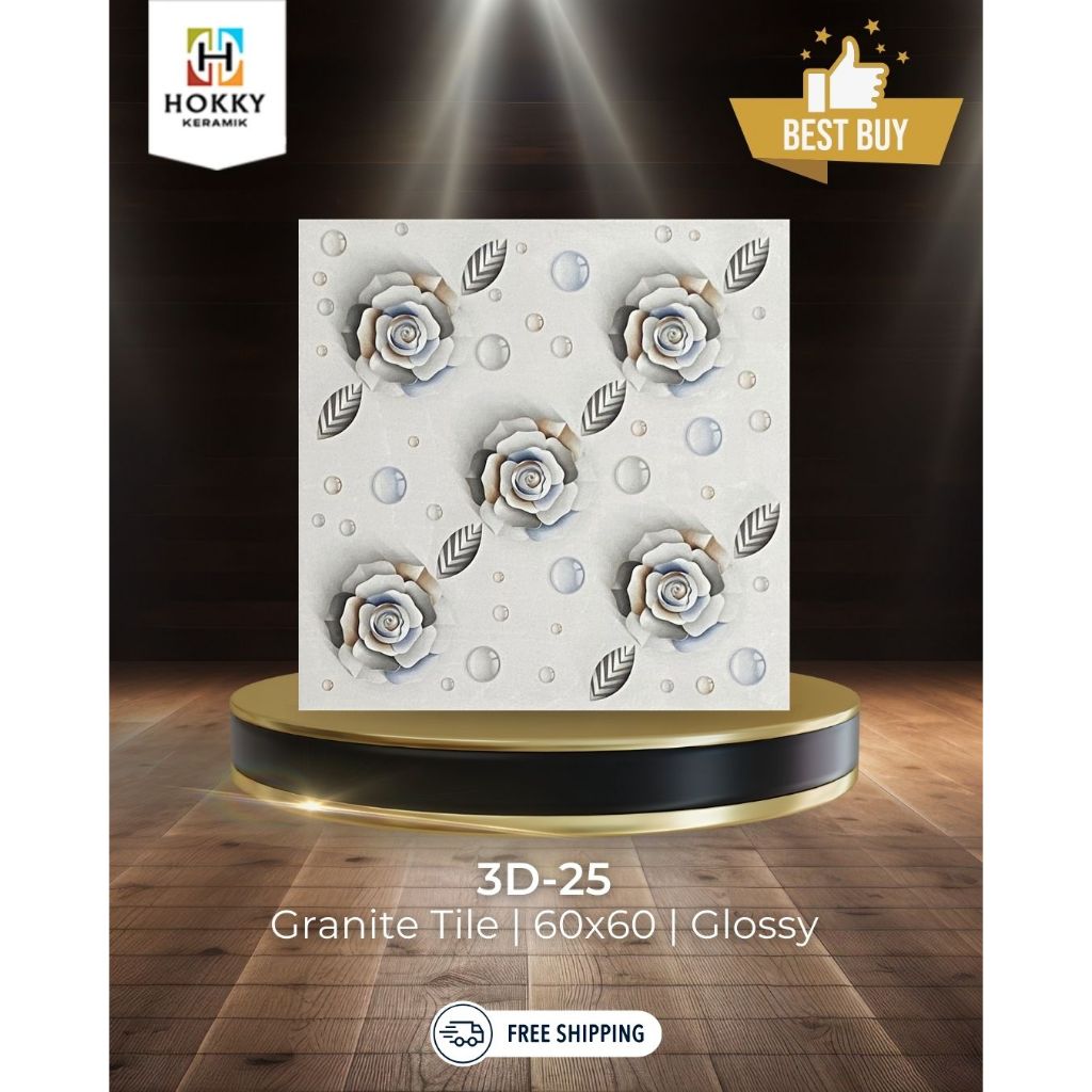 PROMOO GRANIT MURAHH | 60X60 | 3D-25