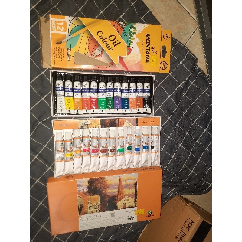 

Cat Minyak Maries + Montana