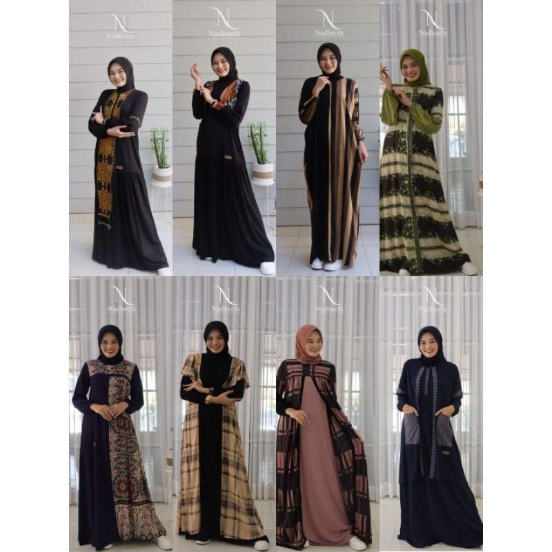 NADHEEFA STORE//PRODUK GAMIS NADHEEFA STORE TERBARU//DRESS NADHEEFA STORE TERBARU//DRESS VIRAL//DRES