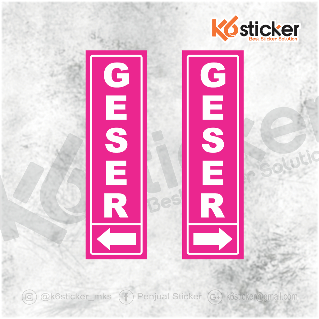

Stiker Label Marka Pintu Geser Pink Sticker Sign Geser Pintu 17 x 5 cm